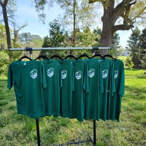 Swag bag Golf Tournament shirts for a fundraiser